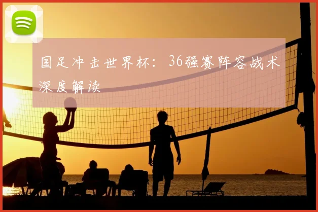 国足冲击世界杯:36强赛阵容战术深度解读